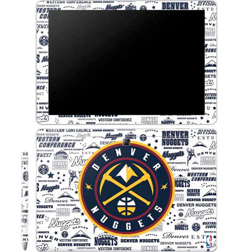 NBA Denver Nuggets Historic Blast Galaxy Book 12in Skin
